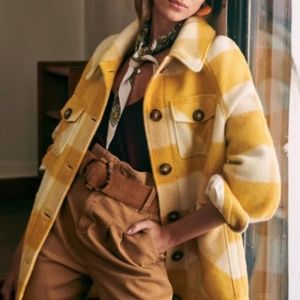 NWT Sezane Alda Coat